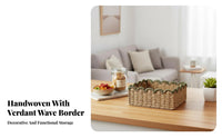 Clear storage container with Handles Easy to Clean Organizer container Space-Saving for homeowners