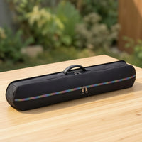 Padded Pool Cue Case Compact Pool Cue Case with Shoulder Strap Water-Resistant Sturdy for Practice Sessions