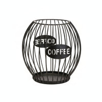Coffee Capsule Storage Basket Compact Coffee Capsule Holder Long-Lasting