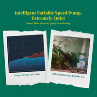 High-power quiet pump for tanks