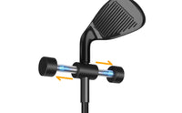 Textured Grip Golf Swing Speed Practice Aid Compact Weighted Golf Club Practice Aid Portable Sporting Equipment Long-Lasting for Golfers