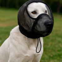 Dog Guard Head Cover Protection Mesh Canine Head Cover Breathable Pet Supplies for Outdoor