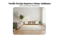 Nordic Theme TV Cabinet Space-Saving Contemporary Television Stand Versatile Modern Media Console for Apartment, Bedroom