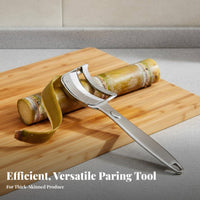 Sugarcane Peeling Tool Multi-Functional Pineapple Peeling Tool Blade Hard Fruit Peeling Stainless Steel