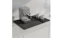 Drainage Design Coffee Appliance Mat Waterproof Silicone Coffee Mat Easy to Clean Food Grade for Tabletop