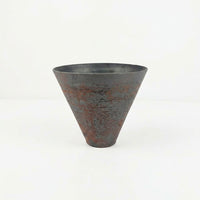 Wabi-Sabi Ceramic Vase, Handmade Rustic Texture