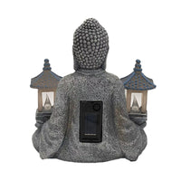 Zen Garden Buddha Statue Solar Light Resin Craft