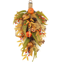 Autumn Pumpkin Berry Hanging Swag Decoration