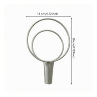 Circular Weeder Welded Construction Circular Loop Hoe Extension Rod Compatible Hoop Hoe