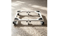 Adjustable Mobile 360-Degree Rotating Degree Swivel Wheels Rolling Appliance Simple Setup to Assemble Laundry Appliance Stand for Home