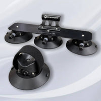 Thru Axle Fork Mount Rack Quick Release Suction Bike Rack 120 km/h Vehicle Accessory Rubber and Nylon