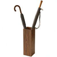Wooden Umbrella Stand Wood Grain Household Storage Tall for Doorway, Shop