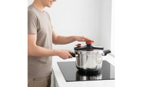 Safety Antiburst-Resistant 304 Stainless Steel Pressure Cooker Thickened Body Gas Induction Pressure Cooker Cookware