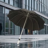 Water-Repellent Automatic Open Umbrella Waterproof Umbrella with Aluminum Frame Long-Lasting Heavy Duty for Business Professionals, Travel