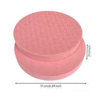Thick Exercise Pad with Grip Textured Exercise Kneeling Pad Cushioned Workout Mat Supportive for Floor Exercises