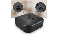 Stable Water Filled Umbrella Base Sturdy Patio Umbrella Base with Handle Long-Lasting Space-Saving for Backyard