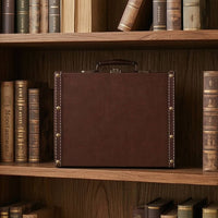Suitcase Storage Box Textured Mini Suitcase Vintage Storage Box Compact Sturdy for Home Decor, Photography