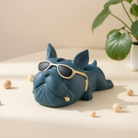 Canine Tissue Box Multifunctional Canine Statue Tray Cute Home Decor for Coffee Table