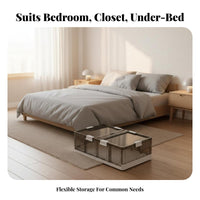 Foldable Underbed Drawer Sturdy construction Under-Bed Storage Bin for Students