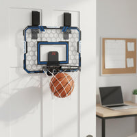 Mini Basketball Hoop with Scoreboard Easy Installation Electronic Scoring Basketball Toy Shatter-Resistant Backboard for Bedroom