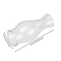 Oil Lamp Glass Shade Retro Charm Oil Lamp Shade Heat-Resistant