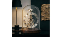 Mechanical Style Clock Elegant Clock with Dome Simple for Shelf, Living Room