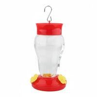 Hummingbird Feeder Moat Design Plastic Nectar Feeder 480ml Capacity