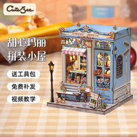 CuteBee DIY Wooden 3D Bookend Model Kit - Sweet Mary