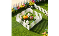 Dollhouse Easter Decoration Set Cute Design Easter Hare Garden Kit Miniature Hare Garden Kit Perfect Gift for Children