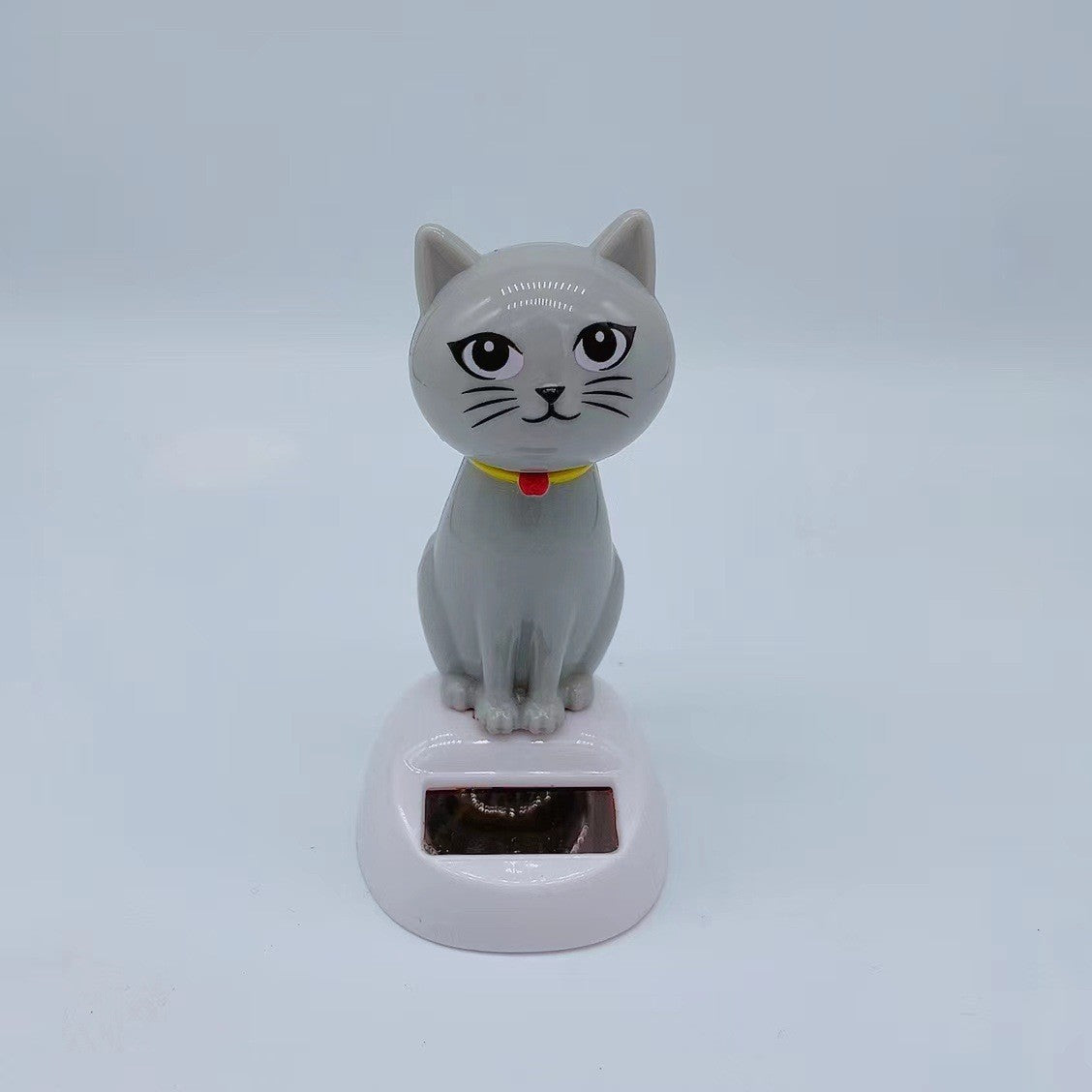 Factory Direct Solar Cat Car Ornament, Halloween Series, Swinging