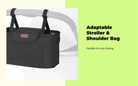 Large capacity stroller bag