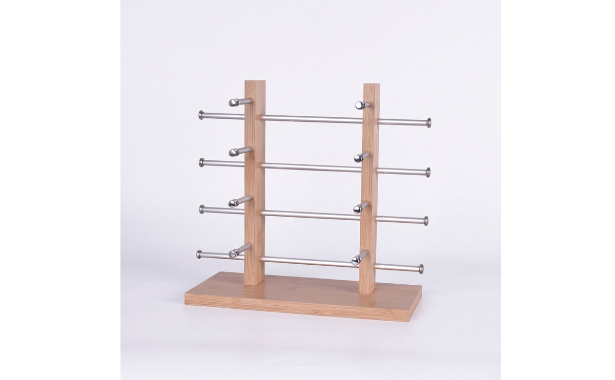 Eyeglass Display Rack Countertop Sunglass Display Rack Wooden Sunglass Holder Stand for Retailers, Collectors, Optical Shops, Countertops, Salons