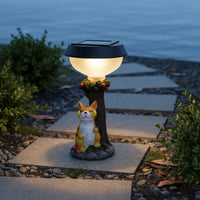 Rabbit Solar Light Decorative Bunny Garden Light Lighted for Patio