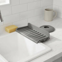 Spliceable Sink Drainage Mat Long-Lasting Cuttable Sink Splash Guard Strong