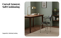 curved-spine spinerest Chair Nordic design Armchair Minimalist design design for Adults