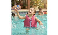 Buoyant Kids Swim Vest with Zipper Zippered Children's Flotation Vest Safely Fastened Long-Lasting for Toddlers, Beginners, Swimming Pool, Beach
