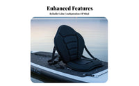 Stand-up Paddleboard Seat Padded Spine Support Paddle Board Seat Detachable Stand-up Paddleboard Backrest Foldable Design