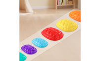 Sturdy Turtle Shell Stepping Stone Textured Turtle Balance Stepping Stones Molded Play Set Non-Slip for Children, Toddlers, Playroom, Daycare, Classroom, Backyard