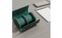 Leather Watch Travel Case Dustproof Portable Watch Holder Secure Storage Suede Interior for Display