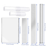 Acrylic Clay Modeling Tool Set (6 Pieces) with Cutting Blades