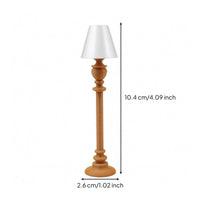 Mini Dollhouse Floor Lamp Decorative for Photography Props