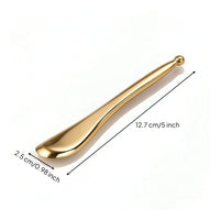 Smooth Facial Massage Stick Polished Body Massage Stick Slender Gua Sha Tool Teardrop-Shaped for Self-Care, Relaxation