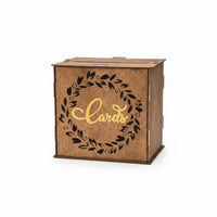Wedding Card Box Table Display Piece Wooden Card Box
