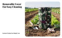Strappable Farming Stool Sturdy Wearable Work Stool Washable Cover for Seniors