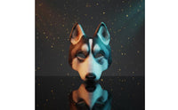 Realistic Dog Face Covering Vivid Face Cover for Adults, Halloween, Carnival