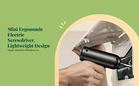Cordless screwdriver for DIY, home