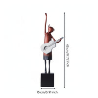 Metal Statue Decorative Human Figure Statue Elegant for Art Lovers, Homeowners
