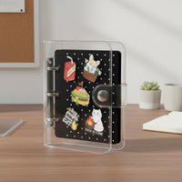 Textile Badge Display Book Easy to Organize Enamel Badge Book Transparent Pages