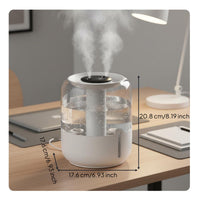 Large Capacity Humidifier Quiet Function Portable Humidifier Fine Atomization
