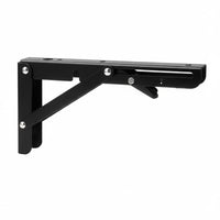 Foldable Design Heavy Duty Collapsible Bracket Space Saving Triangular Support Hinge High Load Capacity Heavy Duty Folding Bracket Long-Lasting Metal Construction for RV Owners, Kitchen, Small Areas, Garage, Workshop